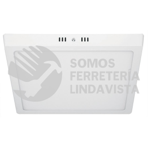 47445 PLA-213L LUMINARIO LED CUADRADO TIPO PLAFON 24 W BLANCO LUZ DE DIA VOLTECK