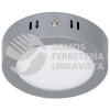 47346 PLA-214L LUMINARIO GRIS DE LED 6 W REDONDO TIPO PLAFON LUZ DE DIA VOLTECK