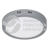 47348 PLA-216L LUMINARIO GRIS DE LED 18 W REDONDO TIPO PLAFON LUZ DE DIA VOLTECK