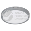 47349 PLA-217L LUMINARIO GRIS DE LED 24 W REDONDO TIPO PLAFON LUZ DE DIA VOLTECK