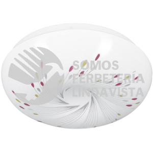 43172 PLA-401L LUMINARIO LED 8 W PLAFON DECORATIVO ESPIRAL LUZ DIA VOLTECK