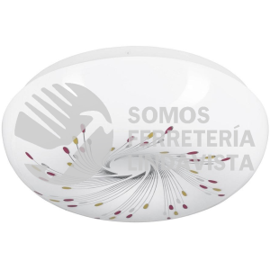 43174 PLA-403L LUMINARIO LED 18 W PLAFON DECORATIVO ESPIRAL LUZ DIA VOLTECK