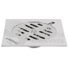 46138 RS-603 RESUMIDERO CUADRADO METALICO 6" X 6" FOSET