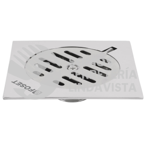 46138 RS-603 RESUMIDERO CUADRADO METALICO 6" X 6" FOSET