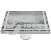 46049 RS-802 RESUMIDERO CUADRADO DE LATON 6" X 6" FOSET