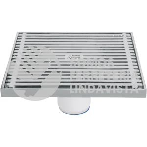 46049 RS-802 RESUMIDERO CUADRADO DE LATON 6" X 6" FOSET