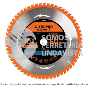 100105 ST-1040EX DISCO SIERRA 10"PARA MADERA 40 DIENTES CENTRO 1" TRUPER