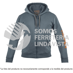 65034 SUD-GC-XG SUDADERA GRIS PARA CABALLERO TALLA XG TRUPER