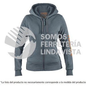 65036 SUD-GD-M SUDADERA GRIS PARA DAMA TALLA M TRUPER