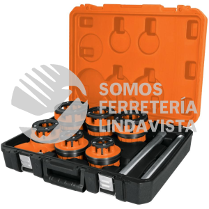 15721 T-852X JUEGO DE 7 TARRAJAS PARA TUBO TRUPER