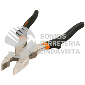 100138 T210-8 PINZA PARA ELECTRICISTA 8" ALTA PALANCA MANGO PVC TRUPER