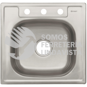 47025 TA-553B TARJA SENCILLA DE EMPOTRAR 53 X 50 CM FOSET