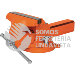 100242 TA-8-L TORNILLO DE BANCO 8" TIPO EUROPEO DE HIERRO NODULAR TRUPER