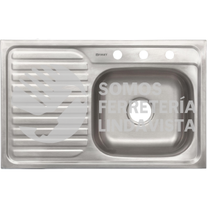 47019 TA-851DB TARJA DE EMPOTRAR TINA DERECHA 80 X 50 CM FOSET