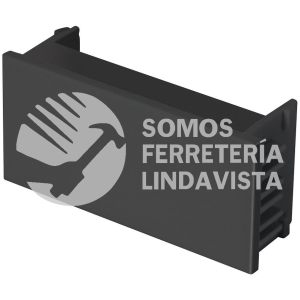 47996 TA-EN TAPON CIEGO 1 MODULO LINEA ESPAÑOLA COLOR NEGRO VOLTECK