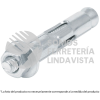 47223 TAE-1/4TG CAJA CON 100 TAQUETES EXPANSIVOS DE 1/4" CON TORNILLO FIERO