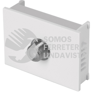 47055 TV15-EB TOMA DE TELEVISION 1.5 MODULOS LINEA ESPAÑOLA BLANCO VOLTECK