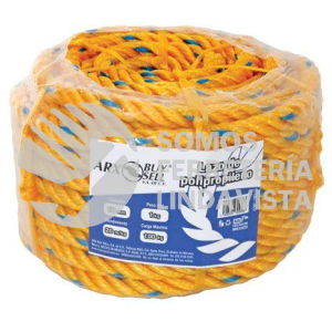 36273 CUERDA (LAZO) DE POLIPROPILENO 3/4 (19 MM) VENTA POR KG NACIONAL