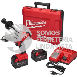 2704-22 KIT DE TALADRO PERCUTOR/DESTORNILLADOR 1/2" M18 FUEL MILWAUKEE