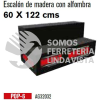 POP-6 ESCALON DE MADERA CON ALFOMBRA (60X122 CM) MIKELS
