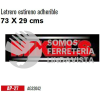 AP-27 LETRERO ESTIRENO ADHERIBLE (73X29 CM) MIKELS