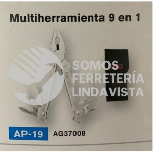 AP-19 MULTIHERRAMIENTA 9 EN 1 CON ESTUCHE MIKELS
