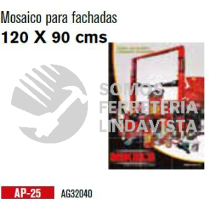 AP-25 MOSAICO PARA FACHADAS (120X90 CM) MIKELS