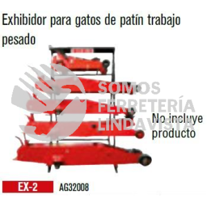 EX-2 EXHIBIDOR PARA GATOS DE PATIN TRABAJO PESADO MIKELS