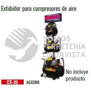 EX-20 EXHIBIDOR PARA COMPRESORES DE AIRE MIKELS