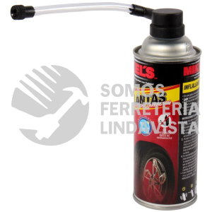 MT-10 INFLALLANTAS MAGIC TIRE 340 GRAMOS, 12 OZ PARA AUTOS COMPACTOS MIKELS