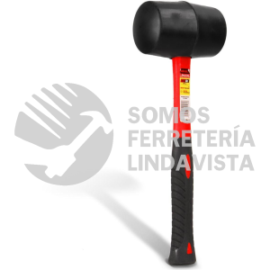 MH-16 MAZO DE HULE MANGO DE FIBRA DE VIDRIO 16 OZ MIKELS
