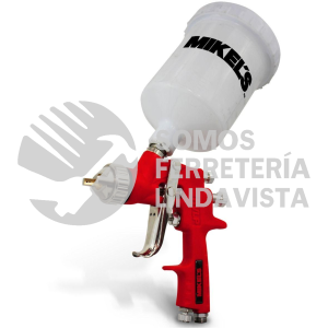PPGP-617 PISTOLA DE AIRE PARA PINTAR BOQUILLA 1.7 MM 600 ML MIKELS