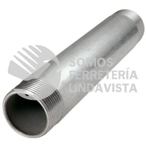 1244 NIPLE GALVANIZADO CED 40 32MMX25CM 1-1/4"X10" NACIONAL