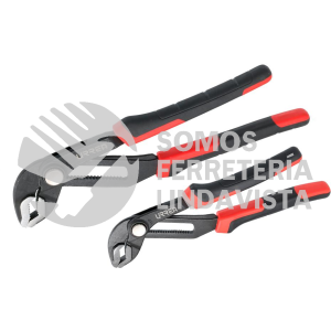 J201G JUEGO DE 2 PINZAS DE EXTENSION CON MANGO BIMATERIAL, QUICK RELEASE URREA