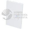 P621B PLACA 1 SWITCH 1/2 3 VIAS, LINEA PREMIUM, COLOR BLANCO SURTEK
