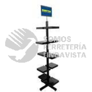EXHBO EXHIBIDOR DE PISO PARA BOMBAS DE AGUA 64 X 64 X 190 CM SURTEK