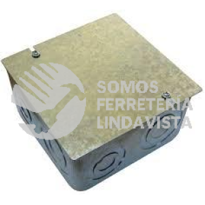 11811201 CAJA DE REGISTRO GALVANIZADA CON TAPA 4" NACIONAL