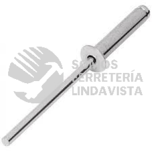 10530 R-66B REMACHE CABEZA REDONDA 3/16" X 3/8" BOLSA CON 50 PIEZAS TRUPER