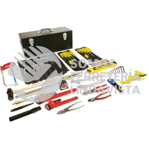 98160 JUEGO BASICO INDUSTRIAL PARA INSTRUMENTISTA DE MONTAJE EN PULGADAS, 68 PIEZAS CAJA D7C20 URREA