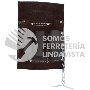 PHC4S ESTUCHE PORTAHERRAMIENTAS DE CARNAZA Y VAQUETA CON 4 BOLSILLOS SURTEK