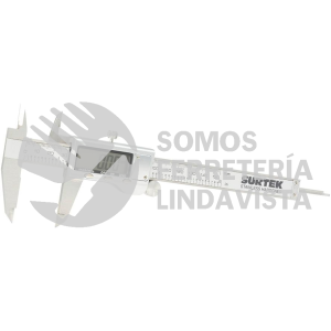 122204 CALIBRADOR EN PULGADAS Y MILIMETROS DIGITAL CON PANTALLA METALICA 0 - 6" SURTEK