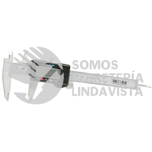 122200 CALIBRADOR EN PULGADAS Y MILIMETROS DIGITAL CON PANTALLA PLASTICA 0 - 6" SURTEK