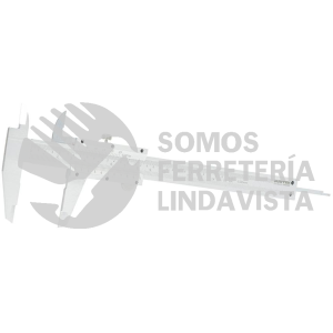 122203 CALIBRADOR EN PULGADAS Y MILIMETROS VERNIER 0 - 6" SURTEK
