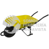 CAT454 CARRETILLA CON BASTIDOR METALICO 4.5 FT3 LLANTA NEUMATICA REFORZADA DE 4 CAPAS SURTEK