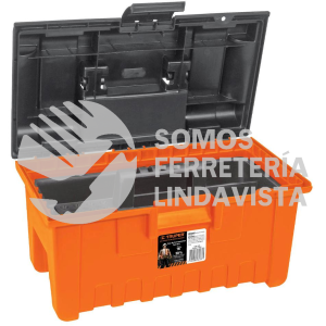 10857 CHA-16NG CAJA DE HERRAMIENTA 16" NEGRA TRUPER