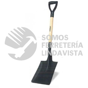 45027 PCY-UR PALA CUADRADA PUÑO "Y" MANGO DE MADERA URREOLA TRUPER