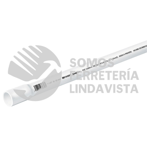 45520 PVC-004 TUBO DE 1-1/4" DE PVC HIDRAULICO CEDULA 40 DE 3 M FOSET