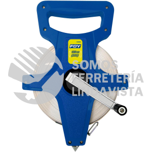 142086 CINTA LARGA DE FIBRA DE VIDRIO 100 M TIPO CRUCETA FOY