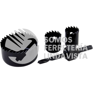 120751 JUEGO DE SIERRAS CORTACIRCULOS, 4 PIEZAS SURTEK