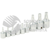 F4451T JUEGO DE 9 DADOS CON PUNTA TORX CUADRO DE 1/4" Y 3/8" SURTEK